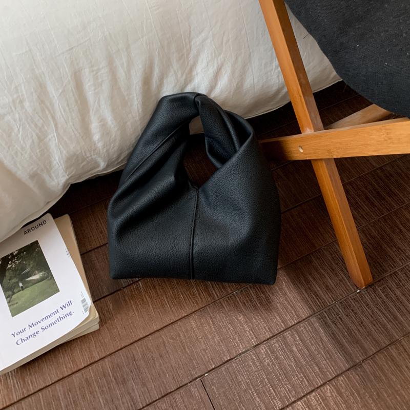 Weiche PU Hobo-Tasche für Damen Schlaffe Tote mit Henkel Kleine Umhängetasche für den täglichen Gebrauch