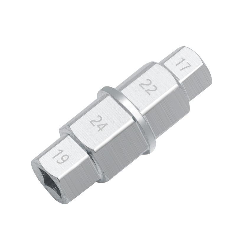 Hex Axle Tool Hex Allen Axle Spindle Tool Motorcycle Front Axle Wheel Chrome Silver Hex Wrench Removal Tool
