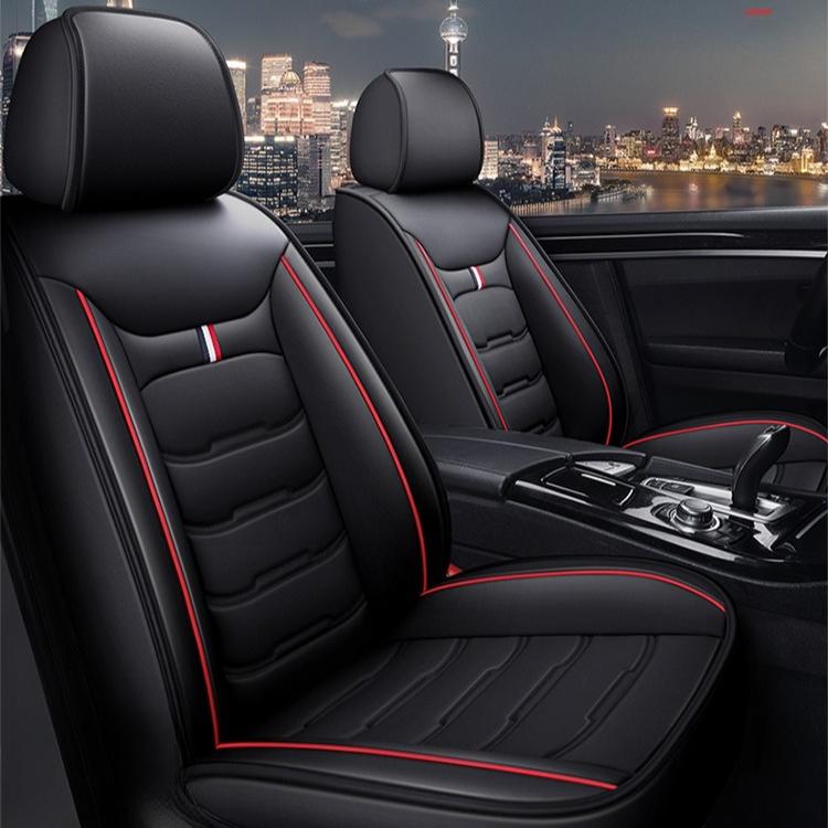 5-Seat Full Coverage Car Seat Covers Set, SUV Seat Cushion Fixers, High-Appearance Protective Covers for Young People, Fit for Original Car