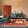 Modern Trendy Bohemian Living Room Rug, Teenage Aesthetic Room Decor Furry Large Rug, Kitchen Bathroom Non-slip Floor Mat