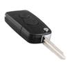 KEYYOU New 2 Buttons Flip Folding Car Remote Key Case Shell For Ssangyong Actyon SUV Kyron Modified Key Fob Cover