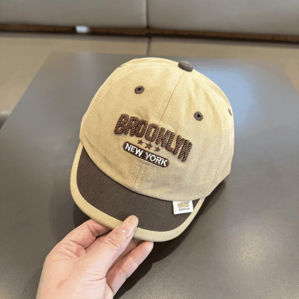 Short-brimmed Children Sunscreen Hat Cotton Baby Peaked Caps Casual Hip Hop Hats