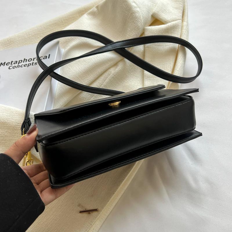 Green Flap Crossbody Bags for Women 2024 Winter Designer Fashion Trend Small Leather Shoulder Bag Handbags and Purses