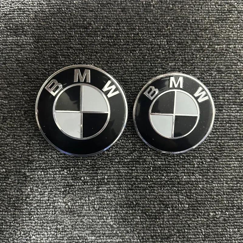 1 Stück Für Bmw E36 F20 E91 E53 E46 E39 E38 E90 E60 X1 X3 X5 X6 X7 Aufkleber Emblem 82mm 74mm Motorhaube Vorne Hinten Kofferraum Logo