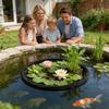 Round Floating Plant Protector Reusable Floating Plant Guard Pond Plant Protector  Pool Planting
