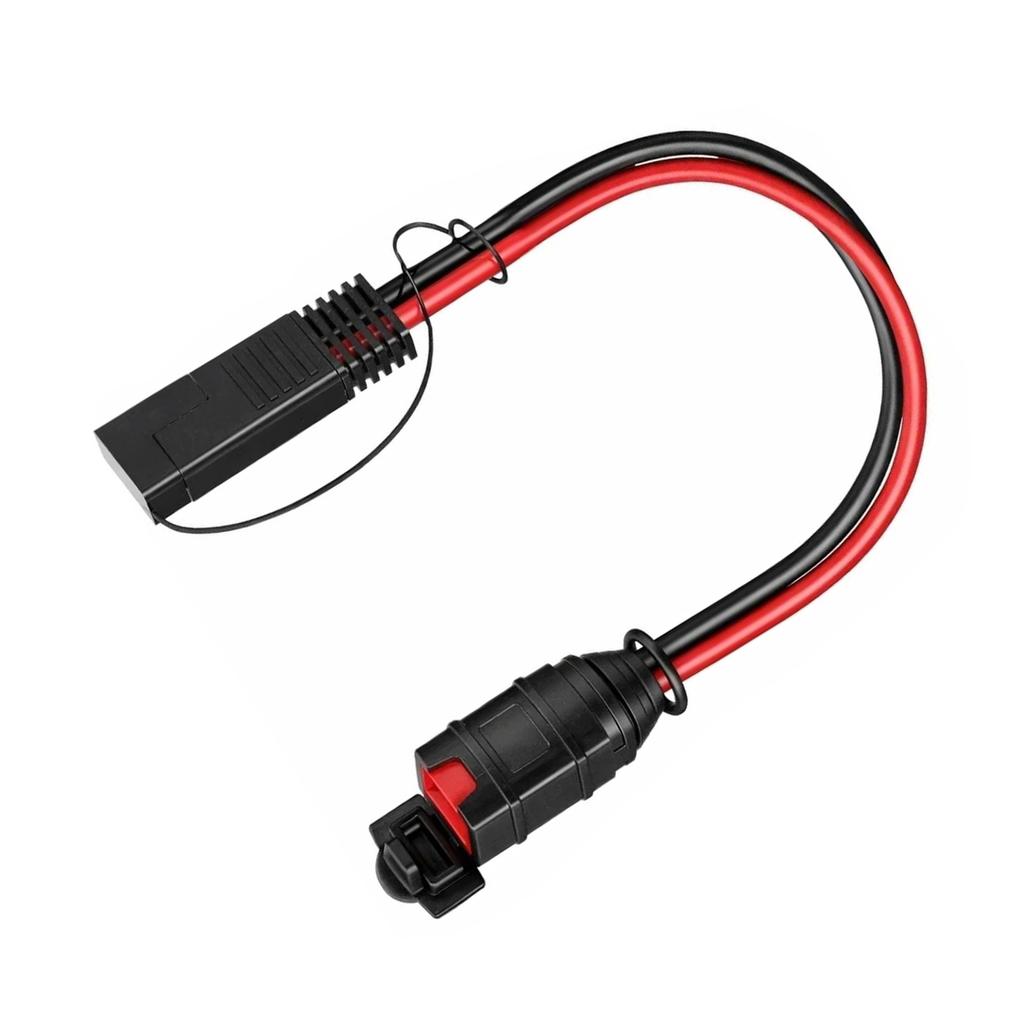 SAE Extension Cord Fit for NOCO Genius Battery Chargers, with SAE Polarity Reverse Adapter, for Motorcycles Cars ATVs