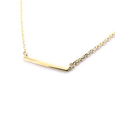 [K3718] - Gold Plated Necklace 'Choreography'