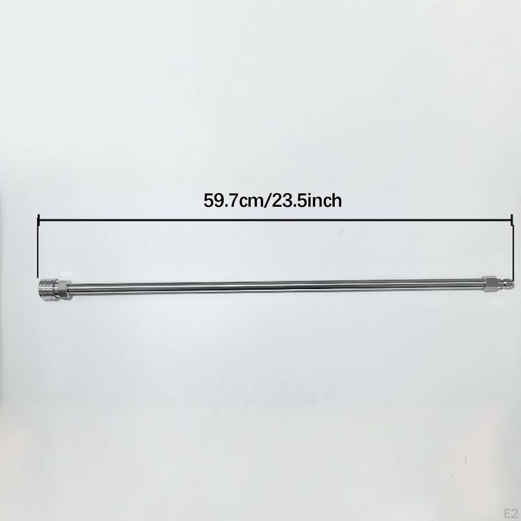 Pressure Washer Extension Rod Universal Fit Replace 1/4 Inch Quick Connect for Window Cleaning Patio