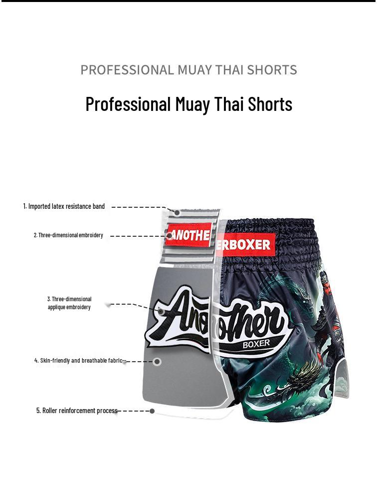 2025 Multi-Color Boxing & Muay Thai Shorts, European Fit, Competition & Training, Multi-Style