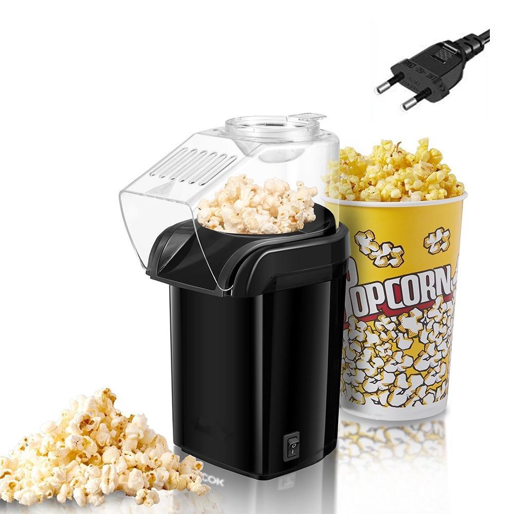 Fully Automatic Popcorn Machine Non-Stick Popcorn Maker Corn Air Popper Home