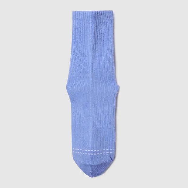 Crispy Taslan Cushioning Mid Socks Blue UR223SSC59