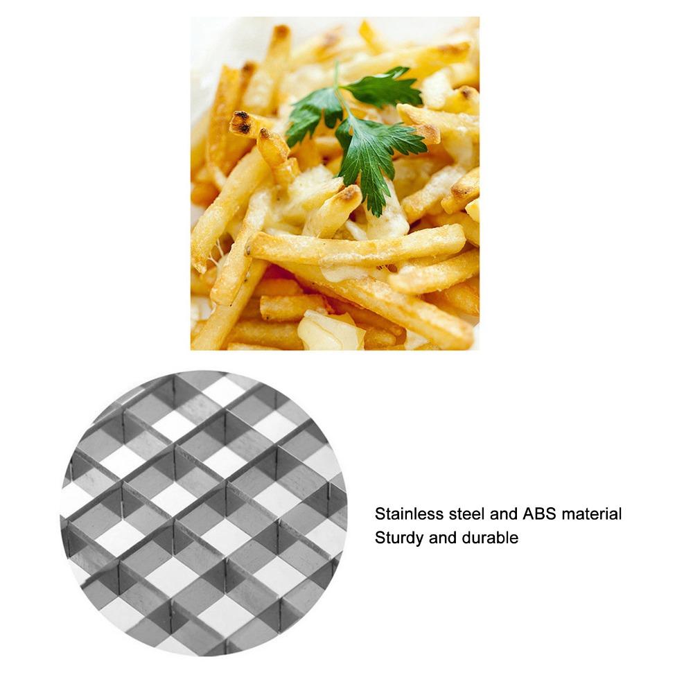 Stainless Steel French Fry Cutter Multifunctional Manual Hand Potato Cutter One Step Durable Vegetable Chopper Carrots