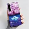 Cute Case For Sony Xperia 1 IV V II III Capa Coque Printing Shell Protective Cover Soft Silicone Cartoon Black Casing Fundas