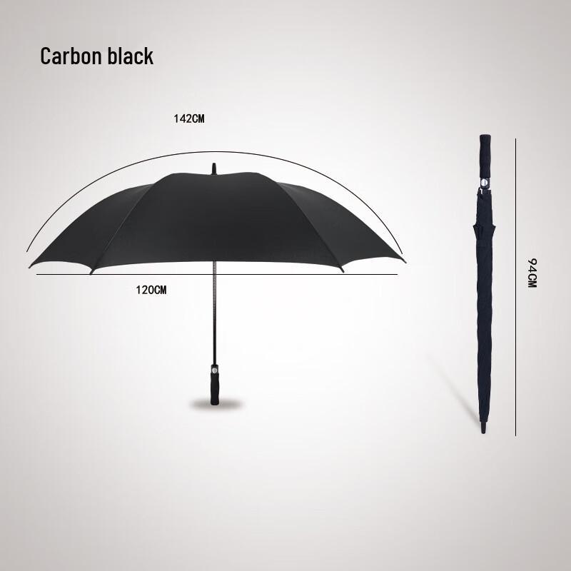 Automatic Windproof Reinforced Long Handle Umbrella