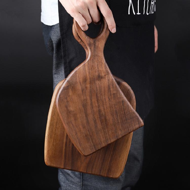 Wood Food Plate Wooden Pizza Sushi Bread Whole Wood Tray Cutting Board No Paint