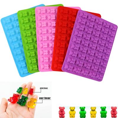 Μεγάλη Φόρμα Ζελέ Αρκούδας  Νέα Μεγάλη Φόρμα Σιλικόνης για Καραμέλες Σοκολάτα Μπισκότα Κινούμενα Σχέδια Παγοθήκη Εργαλεία Διακόσμησης Κέικ Κεριά