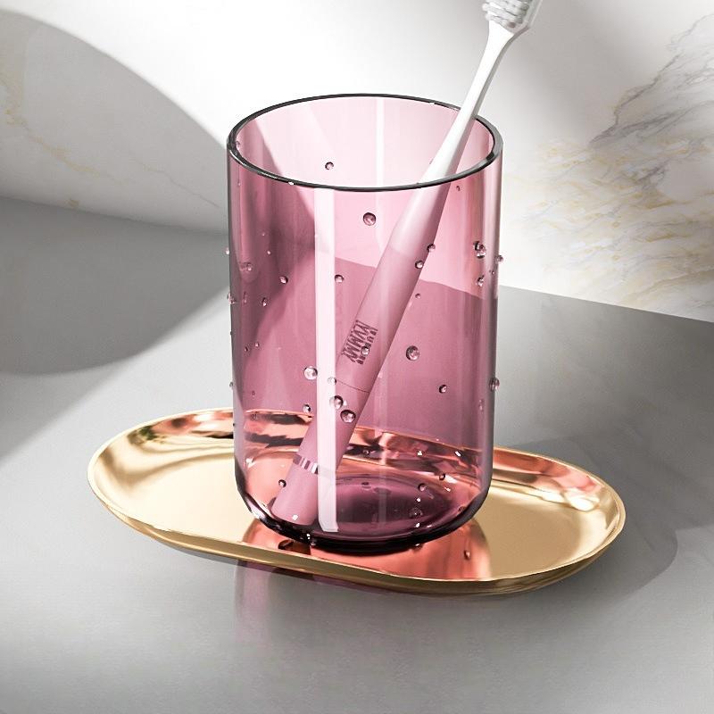 Student Dormitory Toothbrush Cup, Wash Basin Cup, Mouthwash Cup, Toothbrush Stand, Toothbrush Set, Transparent Toothbrush Cup