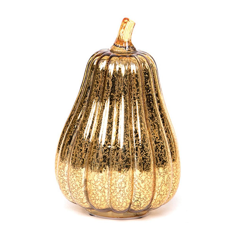 2025 New 1PC Decorative Pumpkin Lights , Faux Pumpkin Figurines with Glitter Effect, Plastic, for Indoor Home Decor, Living Room