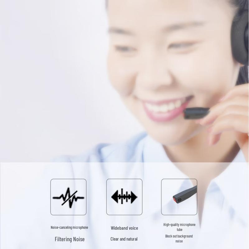 Newmine NM-HW107SX QD Series Call Center Headset (CN version)