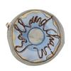 Ball Chain Round Pouch Small Item Holder Gift Bcrp (SWEET P.GRAY F)