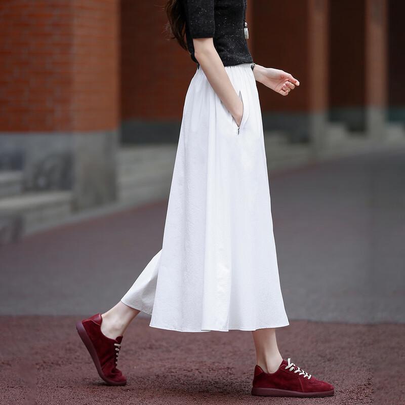 Demana Women s UV Protection A-Line Midi Skirt M