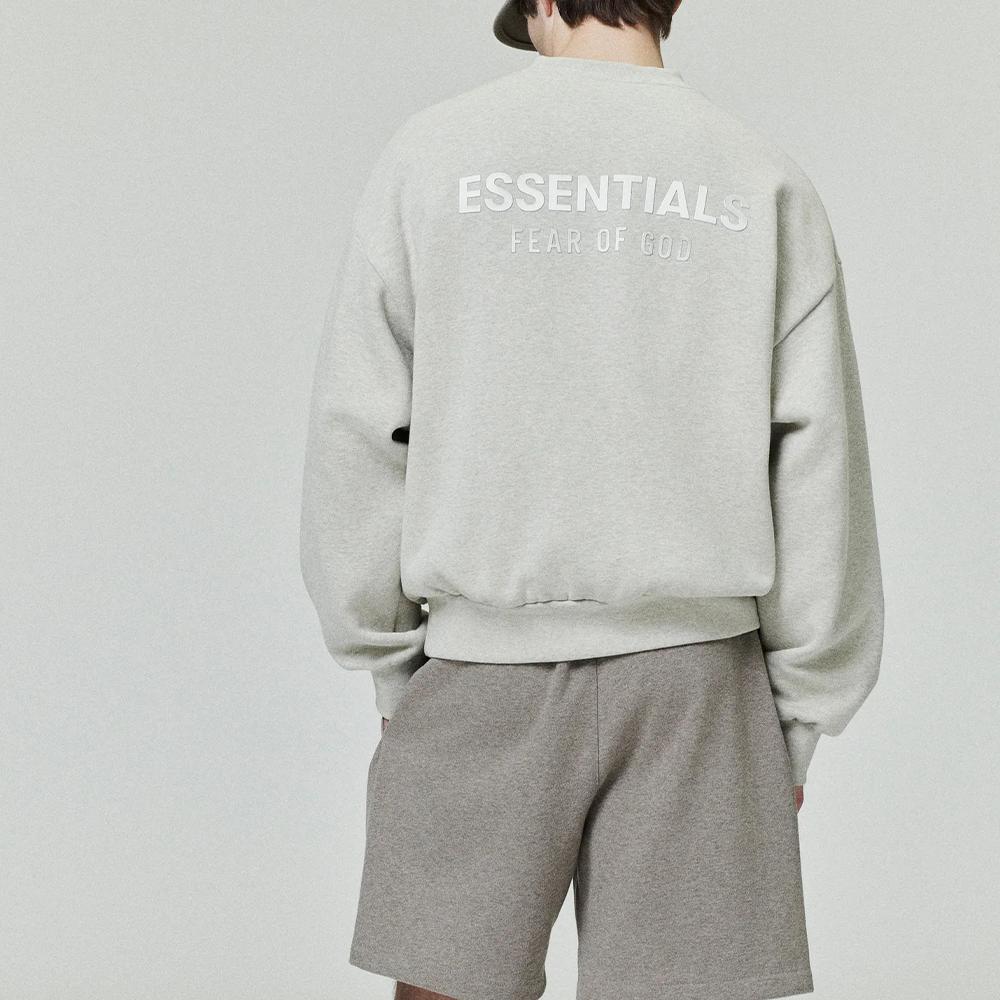 Fear Of God Essentials FW25 Classic Fleece Crewneck Sweatshirt Men's 192sp252041f
