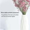 Plastic Flower Vase Home Office Hotel Flower Artificial Plant Dry Floral