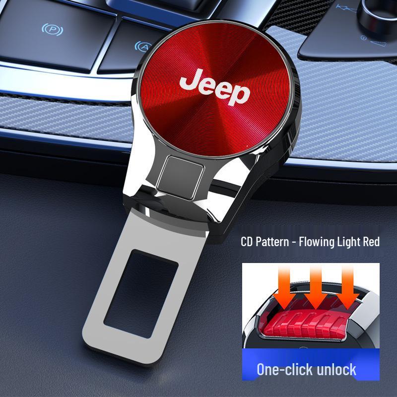 Jeep Safety Buckle Extender for Compass, Cherokee, Grand Commander, and Wrangler