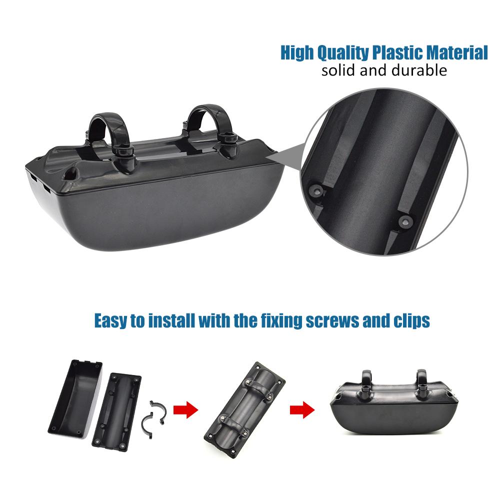 

Ebike Controller Box Electric Bicycle Controller Case Electric Bike Conversion Kit Plastic Ebike Controller Cable Box чёрный