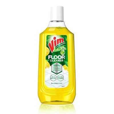 Nettoyant pour sols Vim: 1000ml | Citron Pétillant | Élimination à 100% des taches pour des sols parfaitement propres et un parfum longue durée