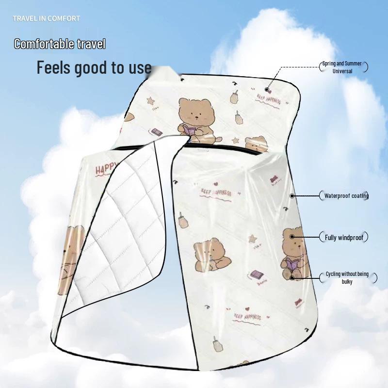 Full Body Electric Scooter Windshield Cover: Tempered Film, Sun Shade, Waterproof