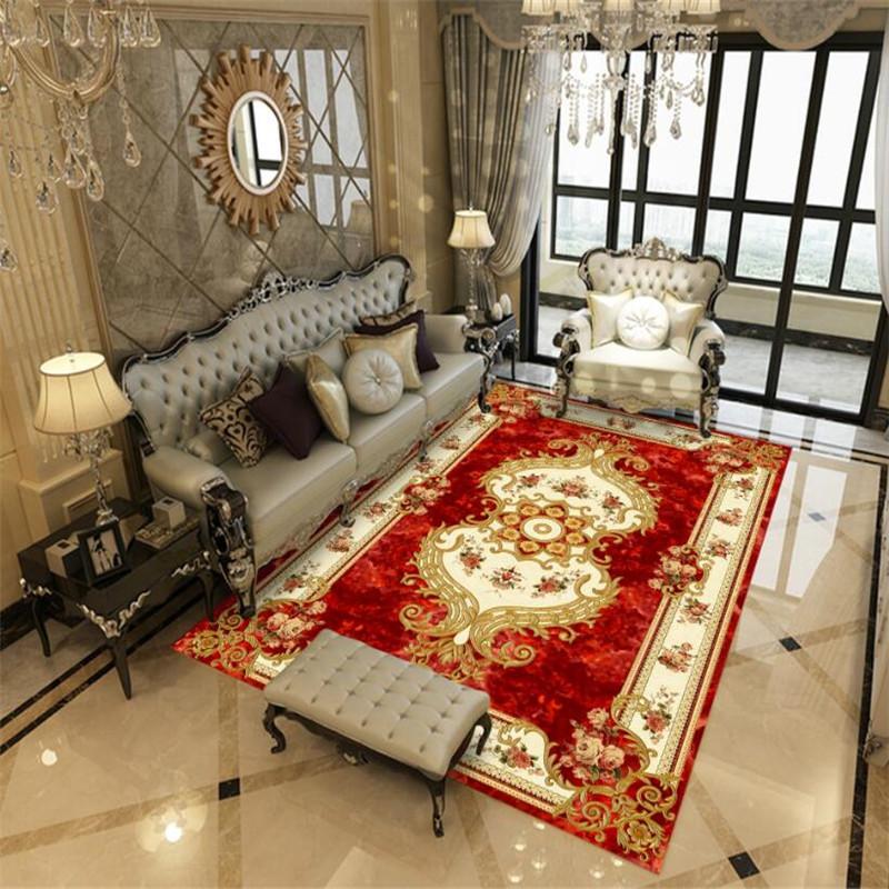 New Chinese Style Carpet Floor Mat Living Room Sofa Floor Mat Household Bedside Carpet