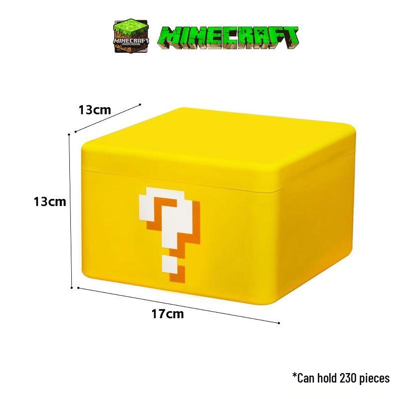 Magnetic Minecraft Building Cubes and Minifigures – Kids' Decompression Toys