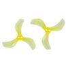4Pairs GEMFAN 2216S-3 2.2Inch 3-blade PC Propeller 3Holes 1.5mm for DJI O4 Pro HD FPV Whoop Drone