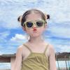 Ochelari de soare pătrați cu ramă mică pentru copii, ochelari de soare de modă de designer pentru fată, ochelari de umbrire în aer liber pentru băieți UV400 Gafas de sol
