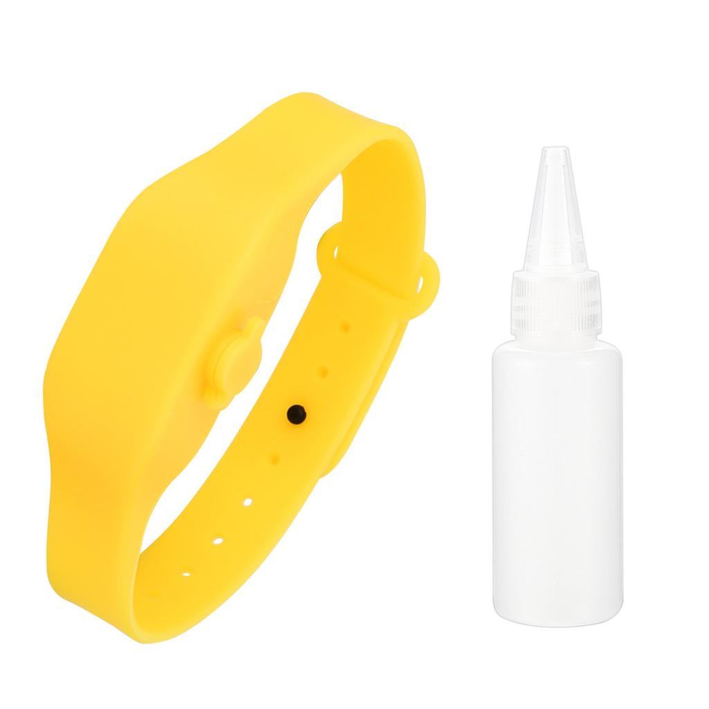 Wristband Hand Dispenser This Wearable Hand  Dispenser Pumps Disinfecta