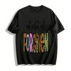 Not Perfect Just Forgiven Graphic Tee Vintage Print Casual Top Pure Cotton T-shirt