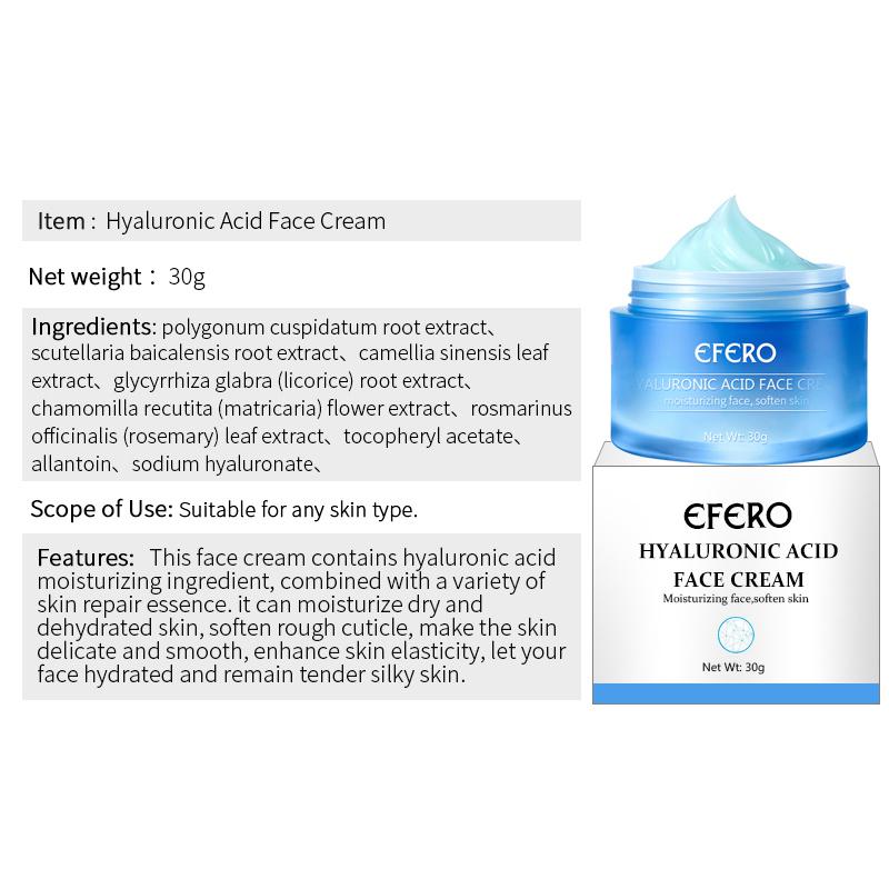 Buy 30g Hyaluronic Acid Face Creams Moisturizing Whitening Creams