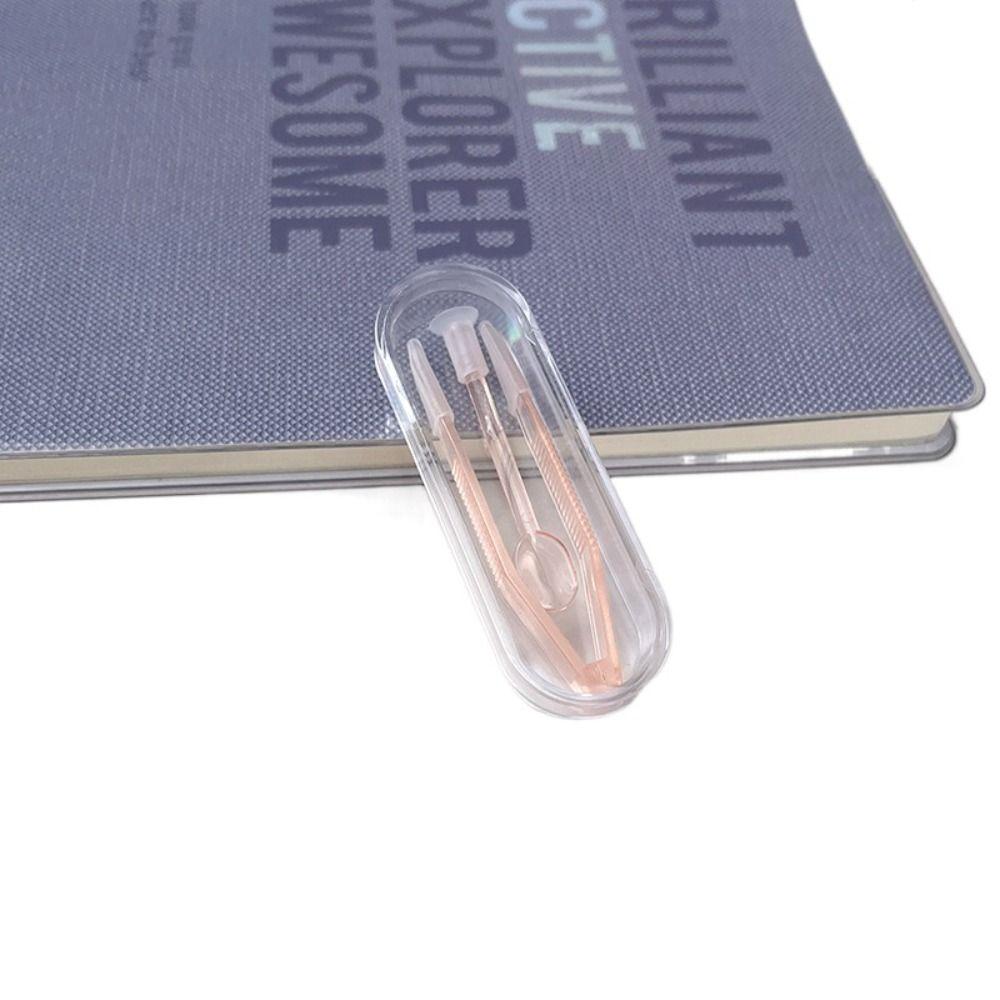 With Suction Stick Contact Lens Inserter Remover Transparent Clip Contact Lens Case  for Eye Care