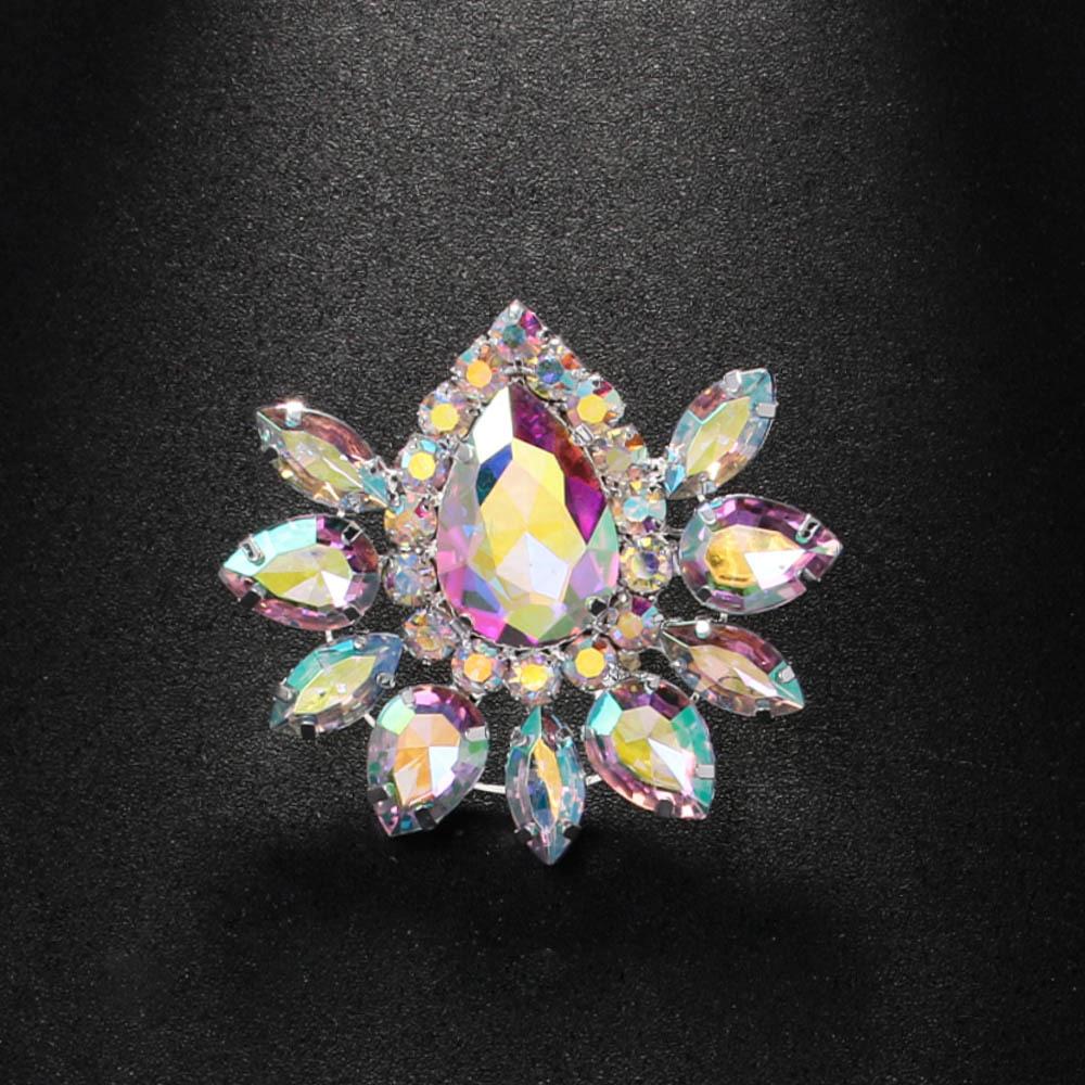 New Geometric Statement Ring - Fashionable Open Adjustable Ring for Women's Accessories