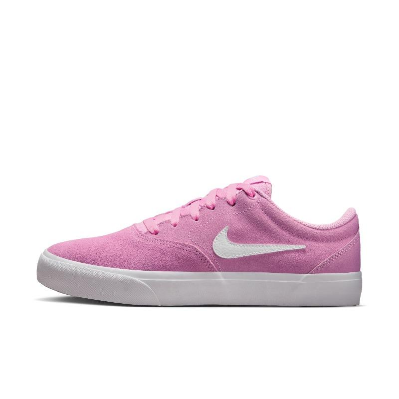 

Nike Women s Leather Embossed Sneakers - Spring Low Top Vintage Supportive and Long-lasting - NIKE CHARGE IM439 35.5 розовый