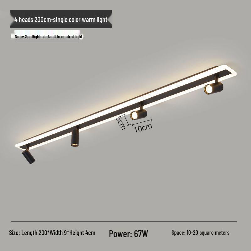 Frameless LED Ceiling Light for Living Room and Hallway