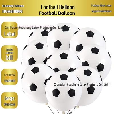 Globos de Fútbol del Mundial de 12 Pulgadas para Decoración de Eventos