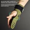 1Pair Premium Cowhide Leather Gym Fitness Gloves Lifting Straps Grips Anti-Skid Weightlifting belt For Palm Protection Deadlift