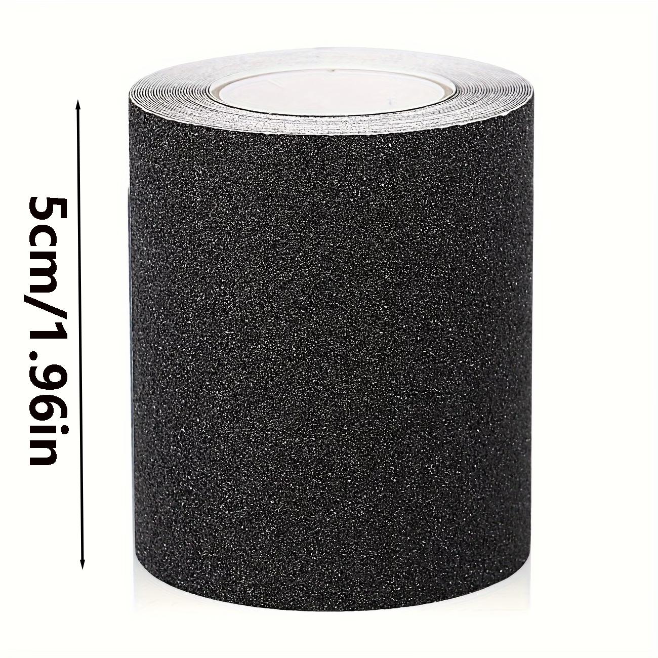 

1 Roll PVC Frosted Anti-Slip Tape, 5Cm X 5M, High Adhesive Waterproof Anti-Slip Strips, Suitable for Stairs And Steps, Strong чёрный