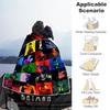 1pc Batman: The Animated Series Characters Cartoon Blanket,Portable Throw for Travel & Camping, All Season Cozy Blanket,Ideal Gift