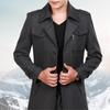 Jarní nové módní bundy pro muže Trenčkot pro muže Business Casual Slim Pánské bundy Veste Homme Chaquetas Hombre
