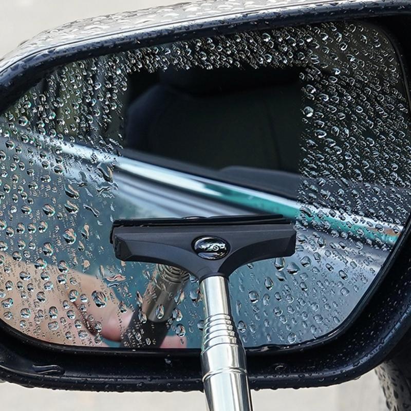 Auto Seitenspiegel Abzieher Auto Spiegel Abzieher Tragbarer Auto Abzieher Auto Rückspiegel Wischer Teleskopierbarer 98cm Langer Griff