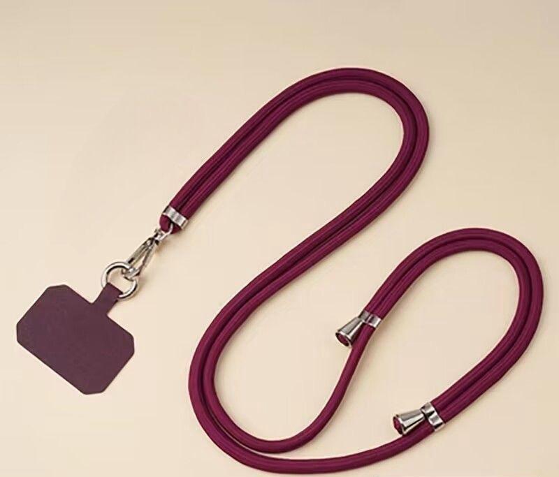 Universal Mobile Phone Adjustment Long Hanging Rope with Clip Anti Lost Lanyard Crossbody Lanyard Necklace Strap