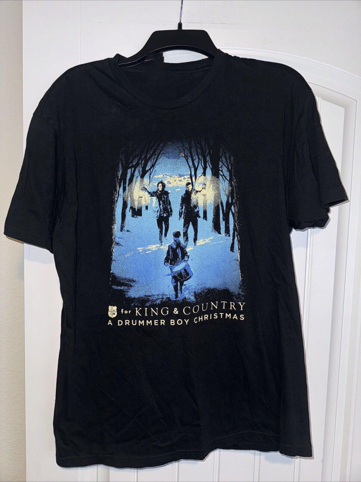 For King And Country A Drummer Boy Christmas Shirt Unisex Cotton Tee PR698 L